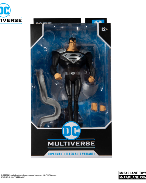 McFarlane DC Multiverse Animated Superman (Black Suit)