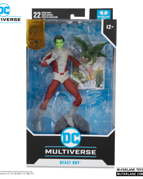 McFarlane Beast Boy Teen Titans Gold Label