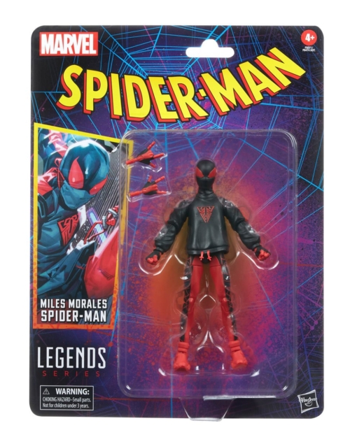 Spider-Man Retro Marvel Legends Miles Morales 6-inch
