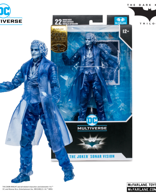 Mcfarlane The Joker (Sonar Vision) Gold Label