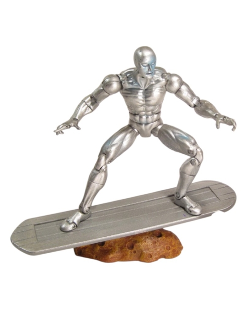 Marvel Legends Series V Silver Surfer Action Figure | No Box Toybiz